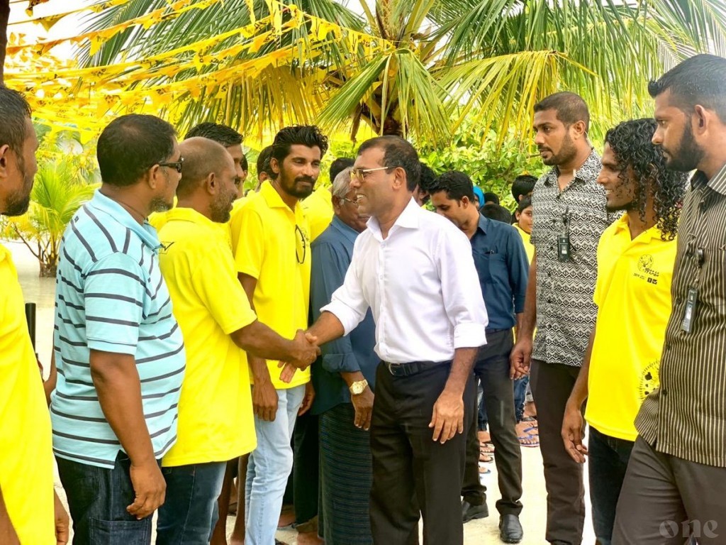 Nasheed: Opposition candidates seeking popularity by pretending to be MDP members