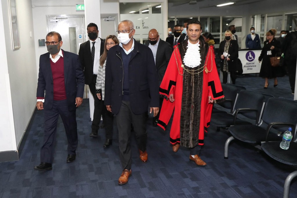 Raees Solih aai Majilis Raees UK ah vadaigenfi