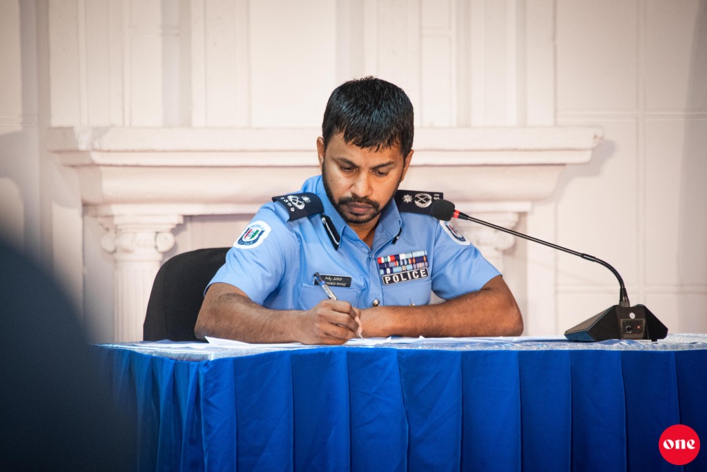 Raees Yameen ge mahsala ACP Riyaaz nufoozu foaruvaa audio eh eba oiy: Yameen ge vakeelun