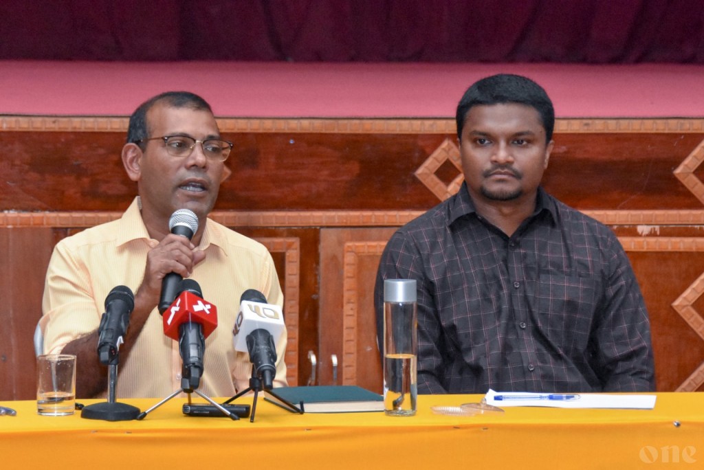 Male' ge Mayor kamah Anas hovan majubooru: Nasheed