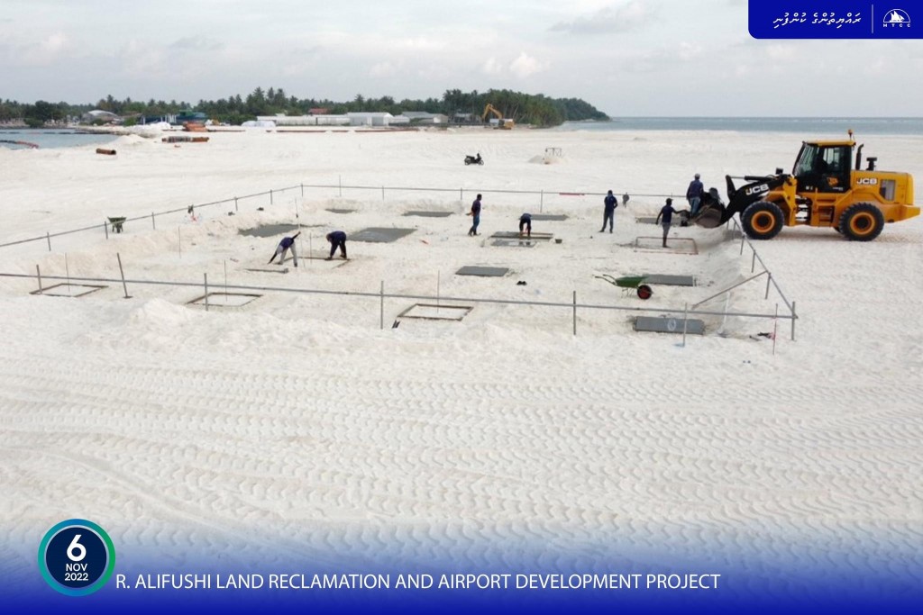 Alifushi alifaan nihvaa imaaraathuge concrete masahkaiy fashaifi