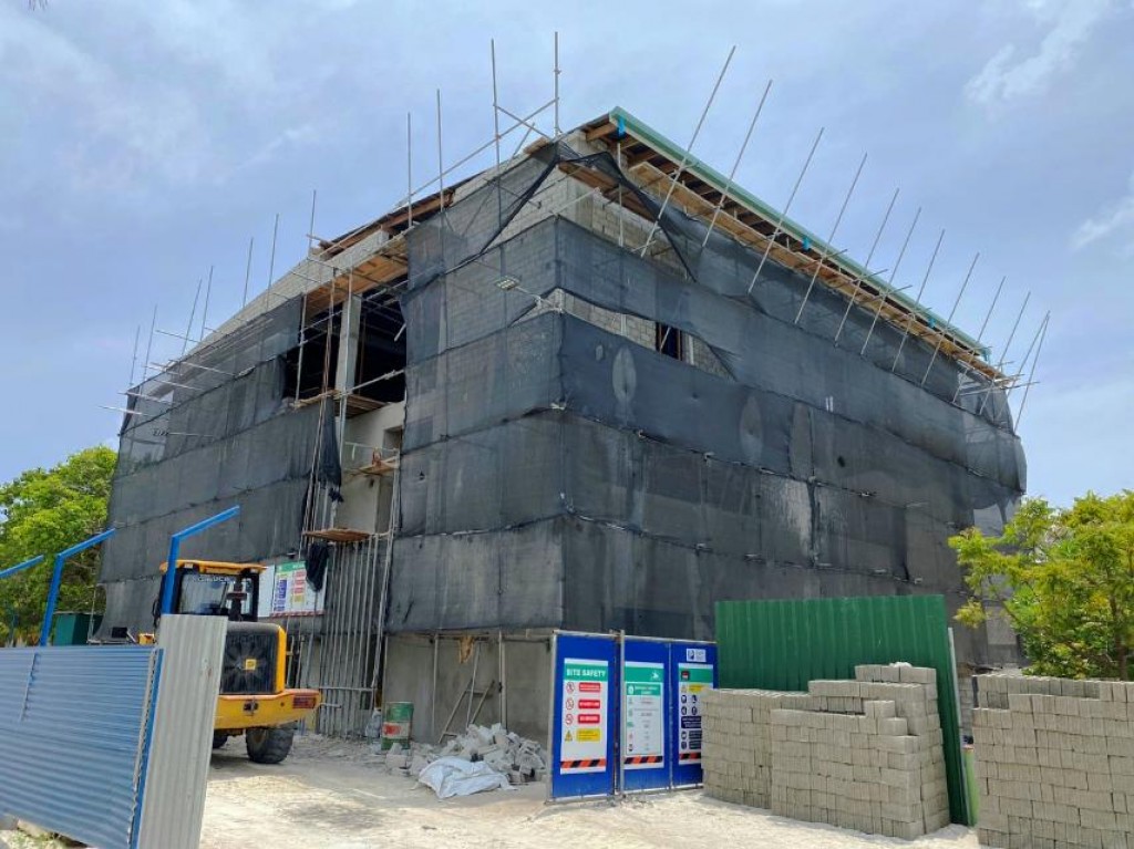 Kulhudhuffushi hospitaa bodu kurumuge masakkathuge 50 percent nimijje