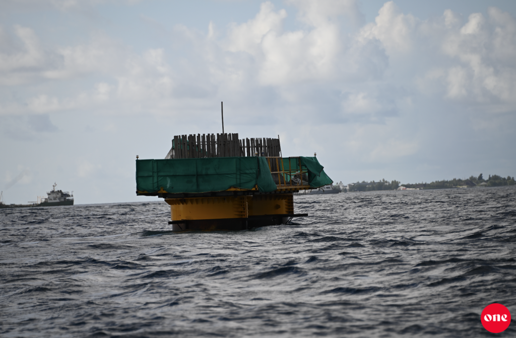 Bridge elheynee giraavaru falhaa hama ah, fushidhiggarah bridge eh neylheyne: Muizzu