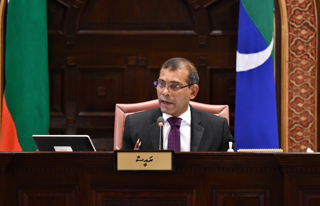 Palestine aai Israel ge gaanoonu hadhaa Majlis inn Raahjjeyge Majlis Raees ah dhauvathu dhevvaifi