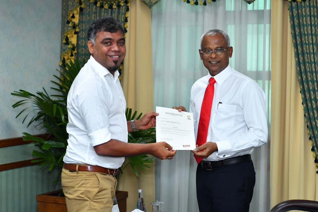 Invitation to the Indian Ocean Island Games 2019 extended to President Solih