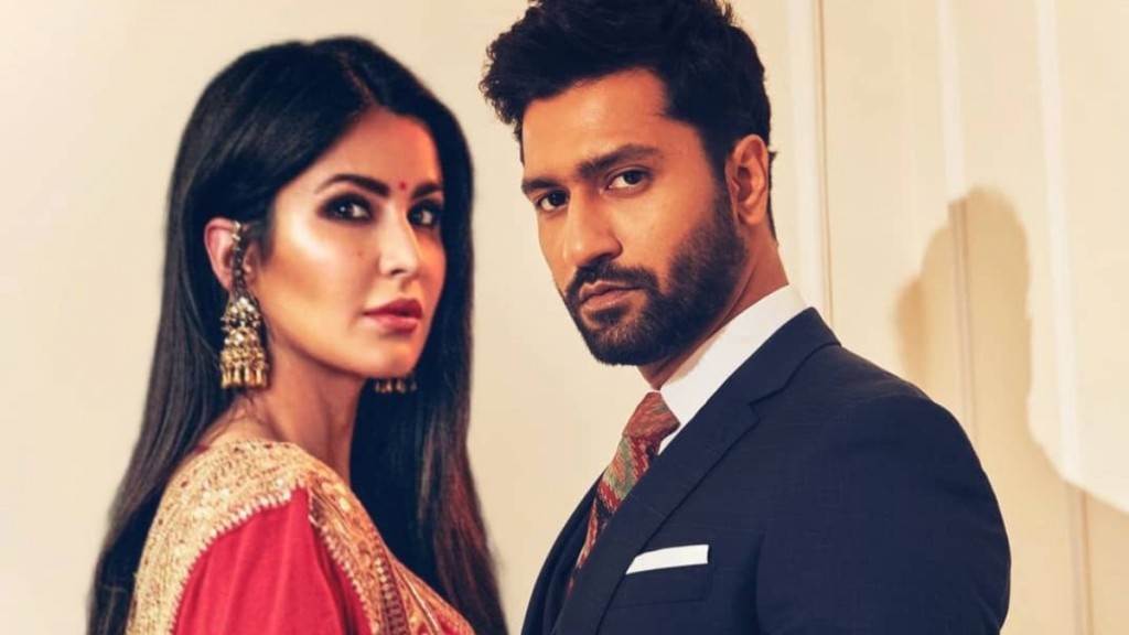 Bollywood: Aharuge enme bodu kaiveni, Katrina aai Vicky ge kaivengyah gina thareen thakeh Jaipoor ah