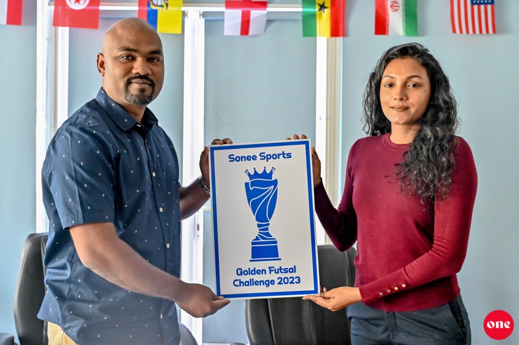 ONE Photo: Golden futsal challenge title sponsor akah sonee sports hamajehsun