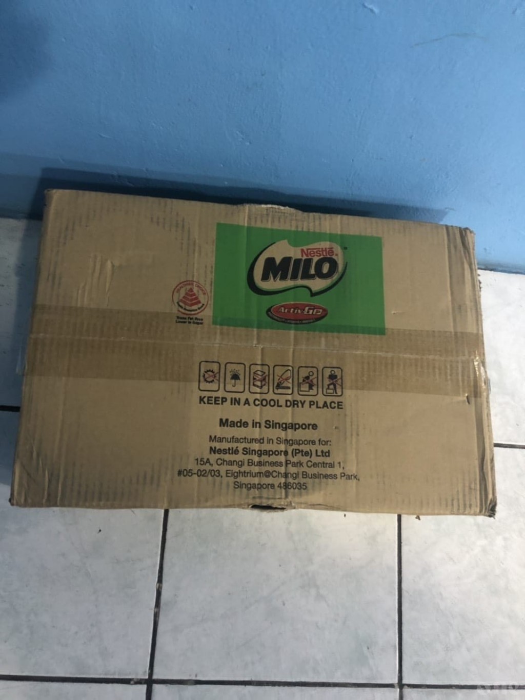 Man arrested for stealing Milo case