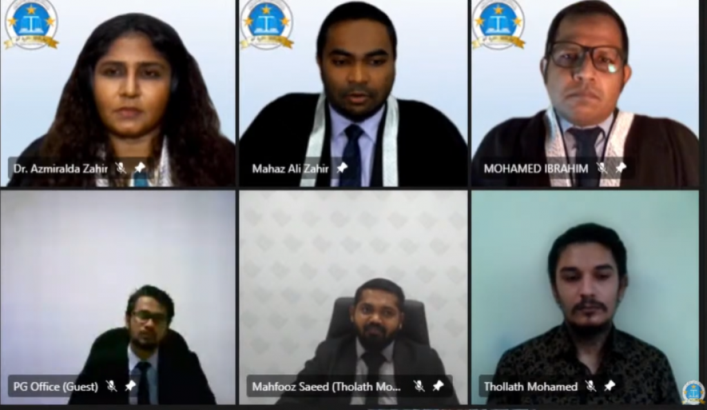 Muliaage kaireegai bon govvan ulhunu massalaiga Thalhathu 17 aharah Jalah laan kuri hukum baathil koffi