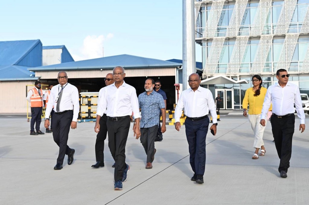 Riyaasee inthikhaabuge coalition leaders aai eku Raees Solih Sh Atholhah