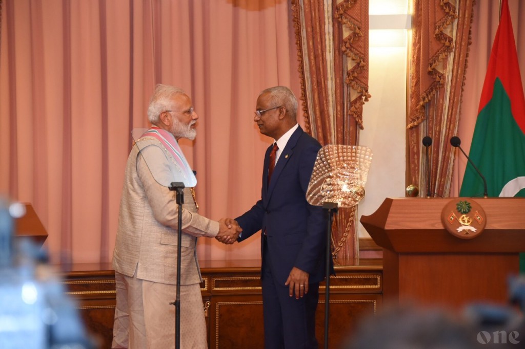 Receiving highest state honour represents close ties of both nations: Modi