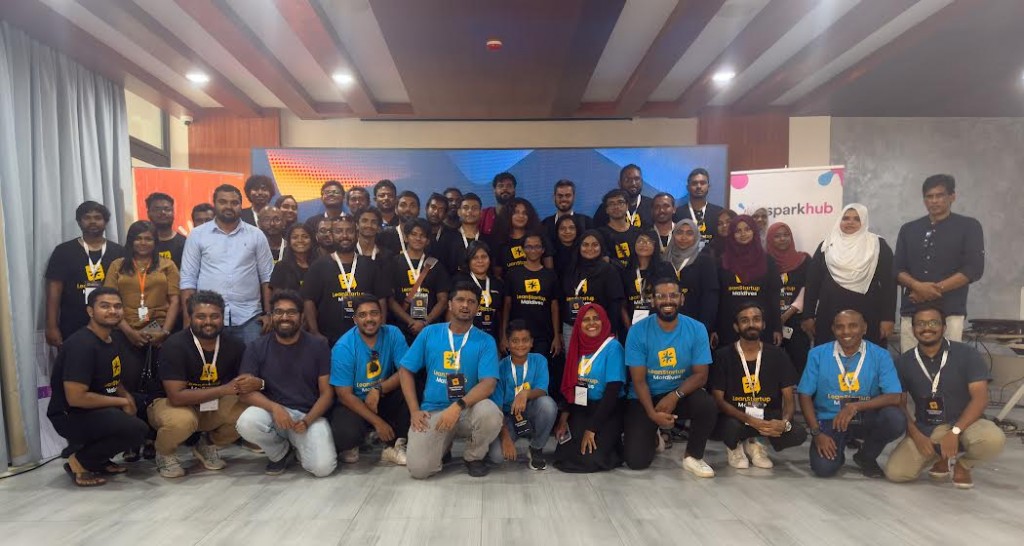 Dhiraagu aai Spark hub in kuriah gendhiya lean startup workshop kaamiyaabu kamaa eku ninmaalaifi