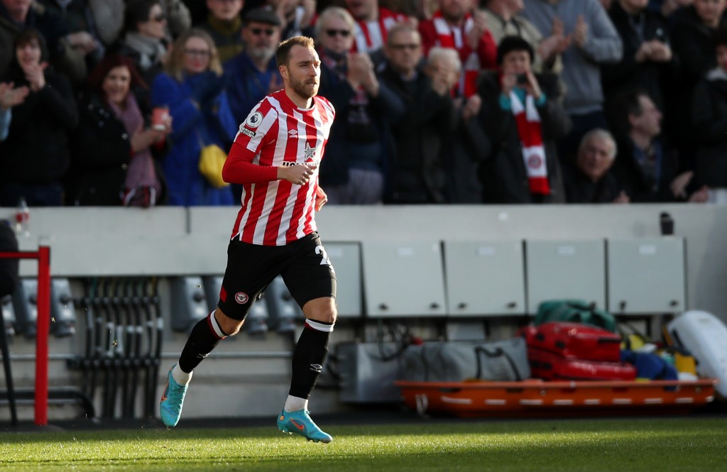 United ah point eh, Brentford match gai Eriksen enburi dhandu mahchah
