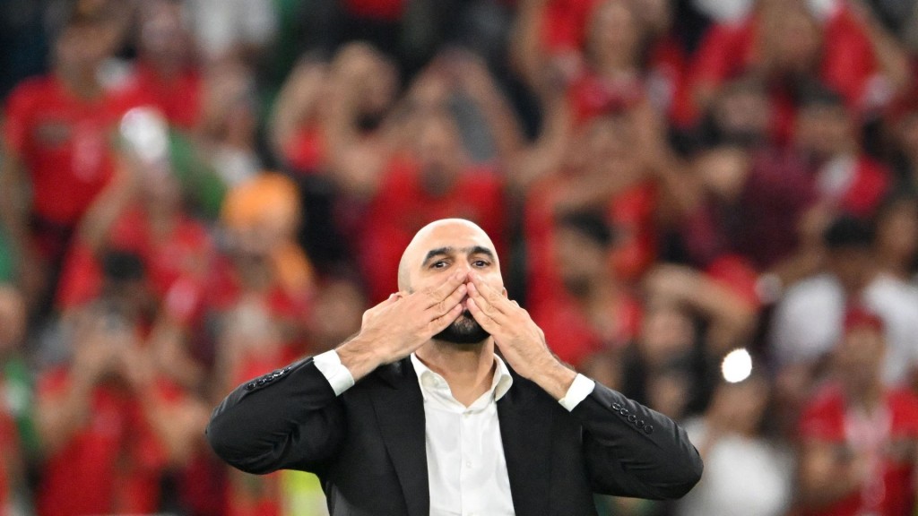 France ah ufan Morocco coach: 