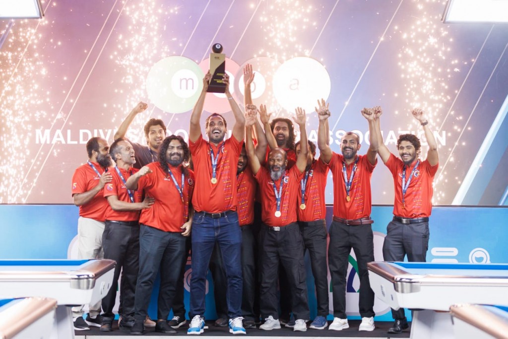 Inter office billiard championship: Team event ge thashi BML aai Stelco ah