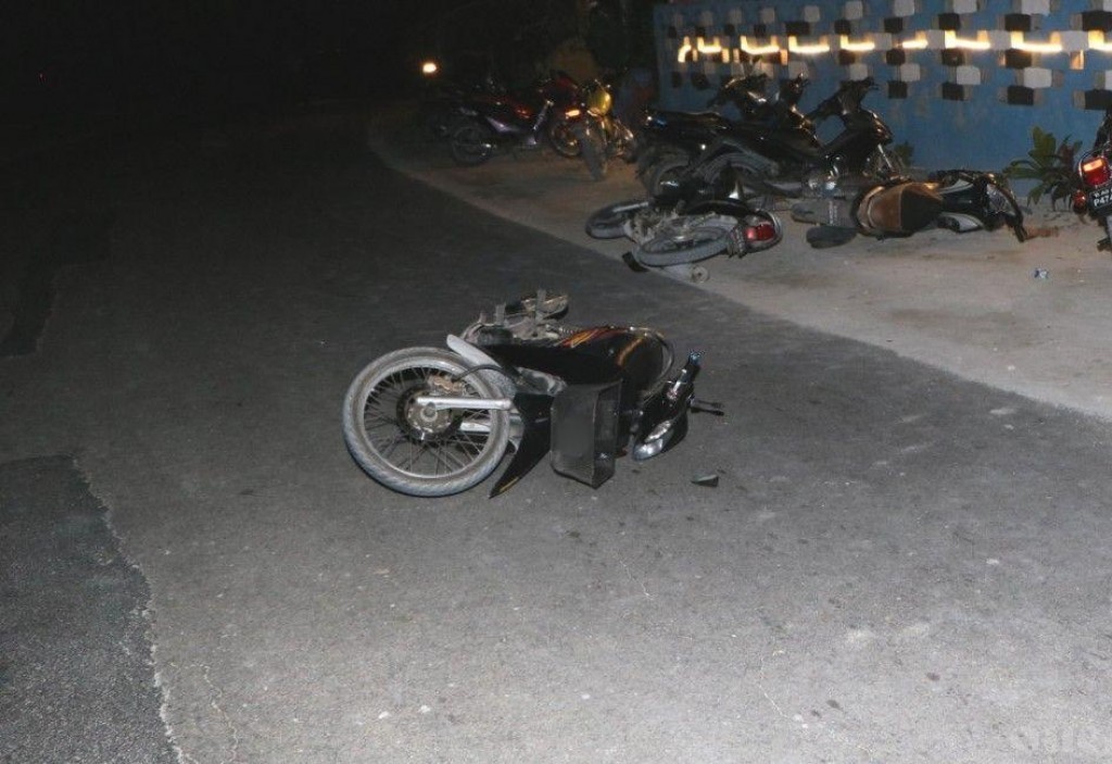 Three injured in traffic collision on the Isdhoo Bodu Magu