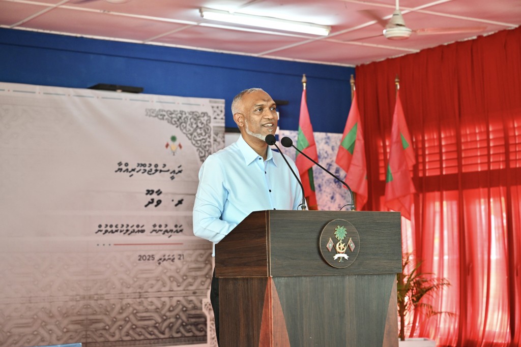 Mi aharu nimumuge kurin Raajjey ge hurihaa rashehgai police station thah gaaimu kuraanan: Raees
