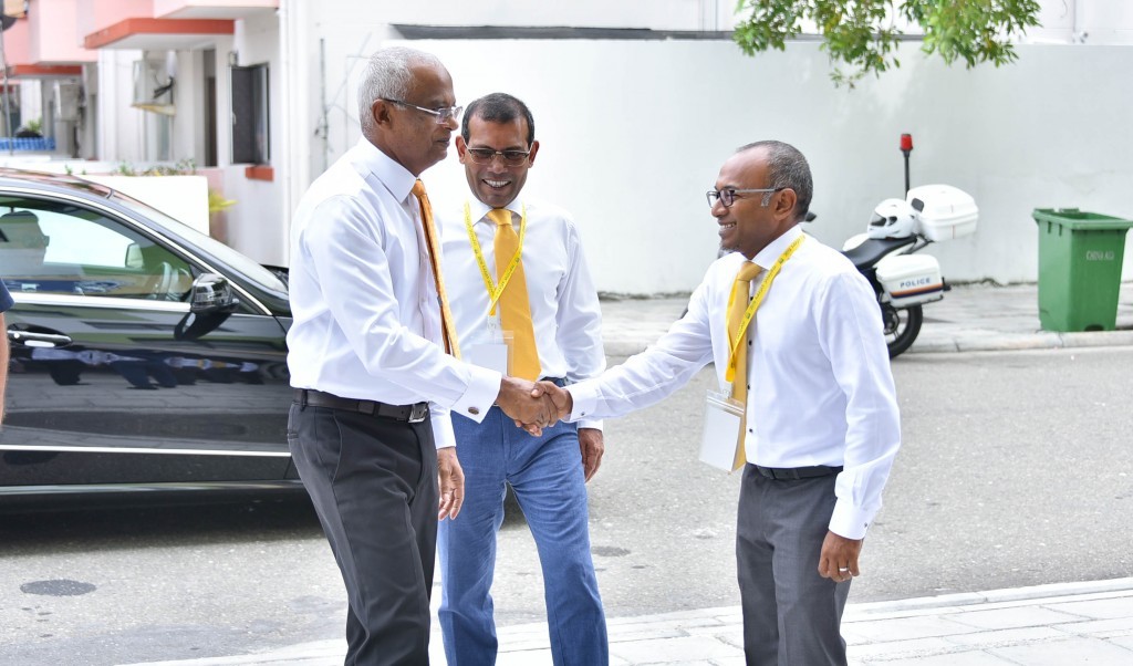 Shuaib’s letter to President Solih requesting removal of Hassan Latheef for obscuring party leader