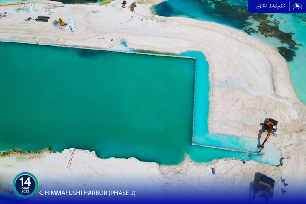 MTCC completes harbor basin dredging operations for Himmafushi Harbor Project