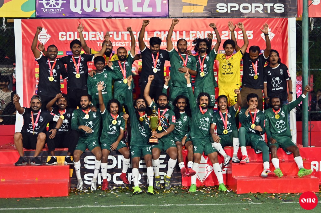 ވަން ފޮޓޯ: ގޯލްޑަން ފުޓްސަލް ޗެލެންޖް 2025ގެ ފޯރިގަދަ ޒޯން ފައިނަލްތައް