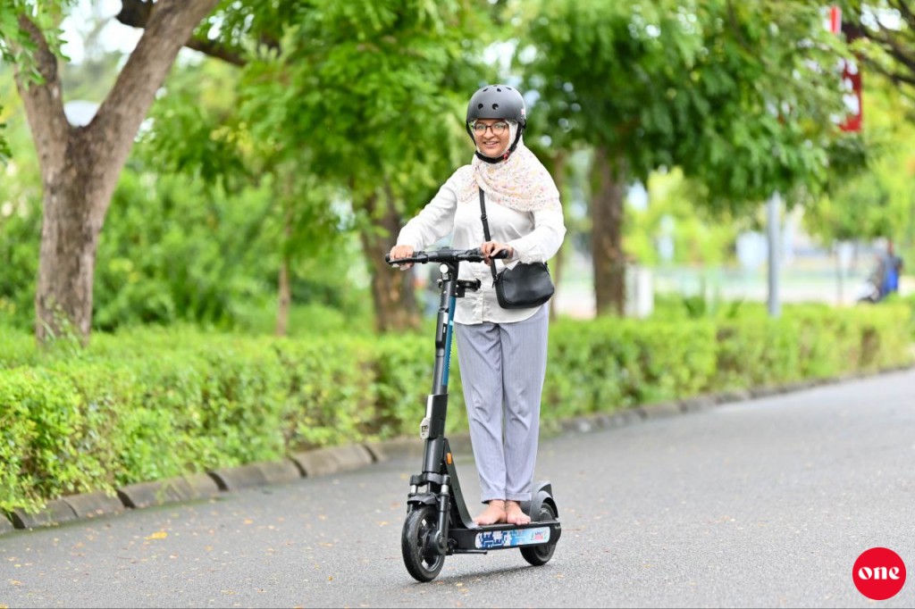 Hulhumale' gai e-scooter tha'aaraf koh, aanmunah hulhuvaalaifi