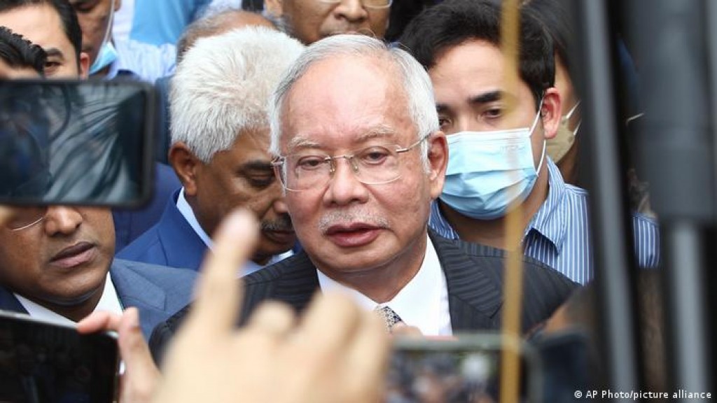 Malaysia ex-PM sent to jail to serve 12-year term