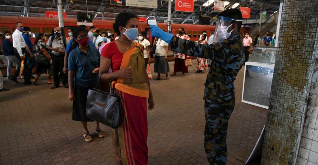 Record eh, Lanka gai eh dhuvastherey 300 Covid case