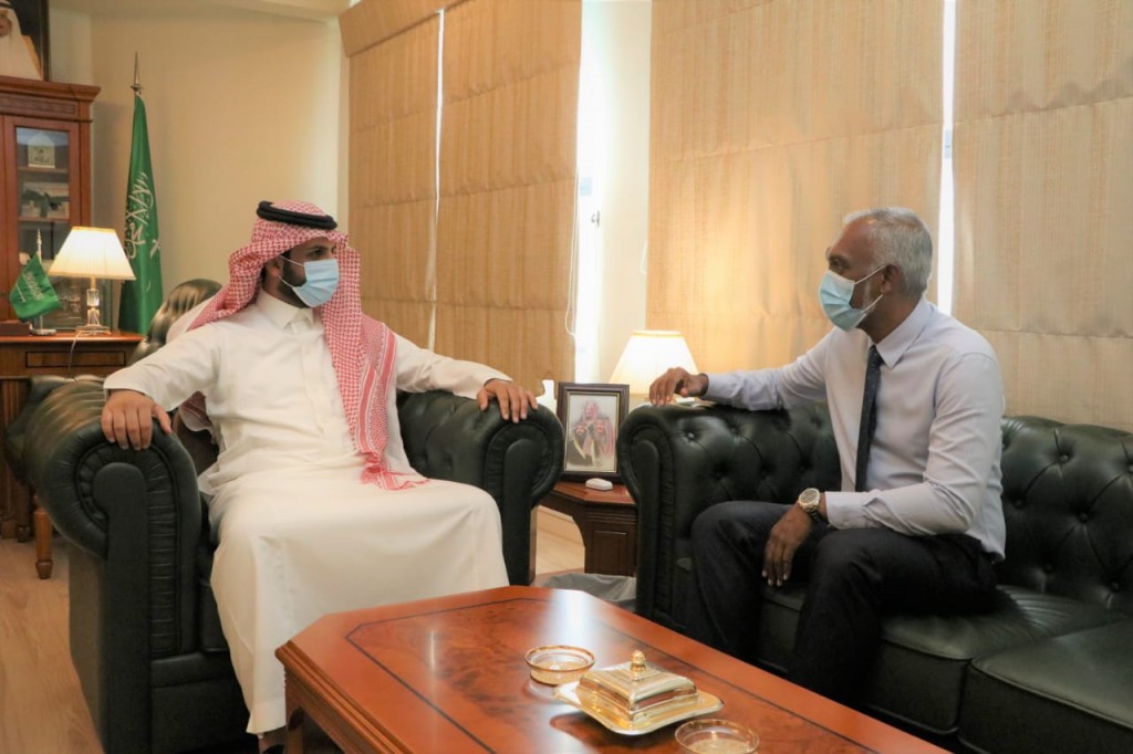 Male' ge tharahgee ah Saudi ge ehee hoadhanee
