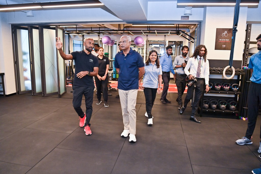 Raees, TFG ge sports fitness and rehabilitation center hulhuvai dhevvaifi
