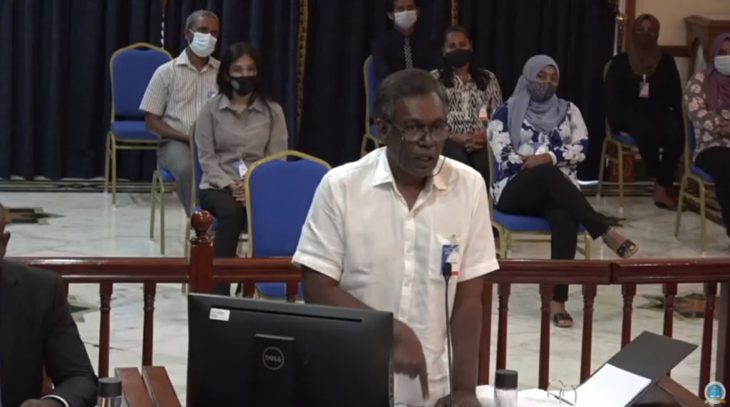 Raees Yaameen ah inthihaabugai vaadha kureven jeheyne kamah bunumakee gaanoonu asaasee gai kolhufain jehun: Ibra