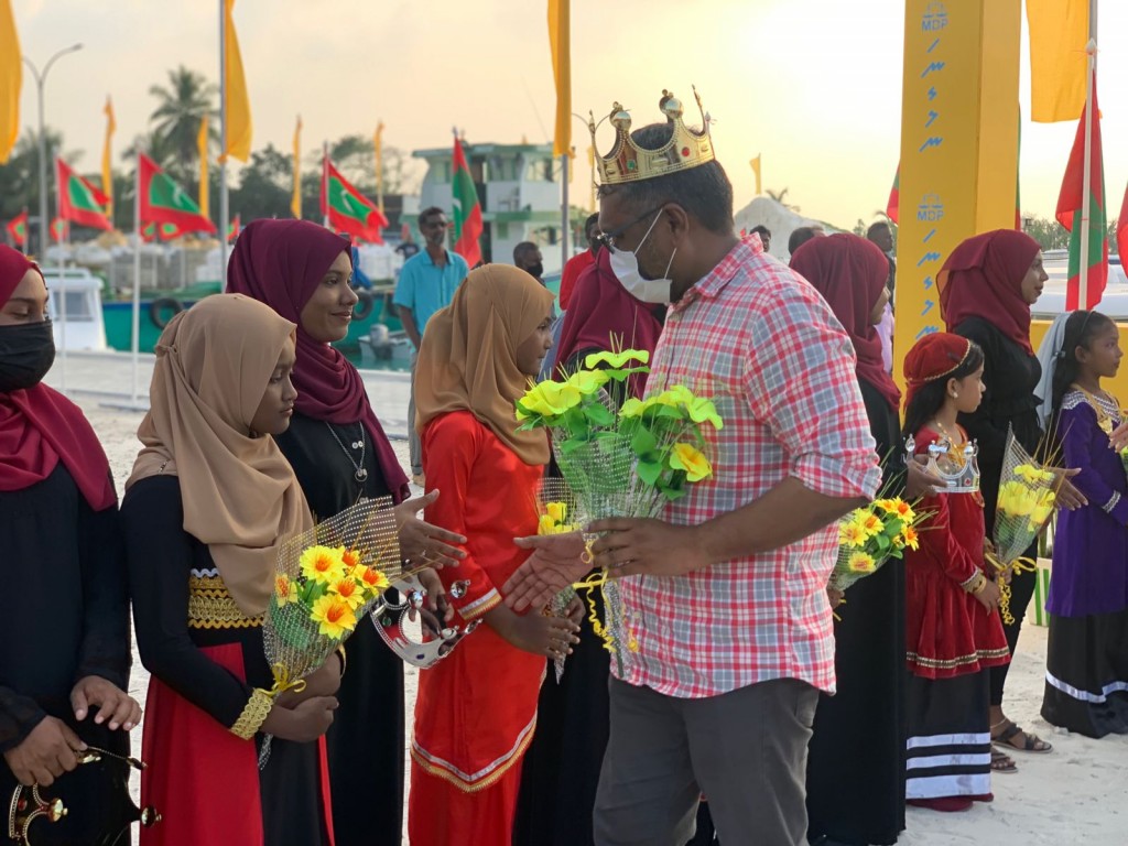 Fayyaz ge chairperson campaign fashaifi, Milandhoo inn Fayyaz ah kee Raees akah kiyaa fadha hoonu maruhabaa eh