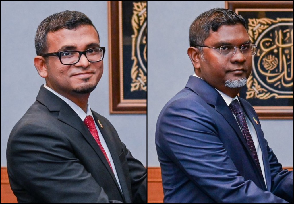 Kureege Governor Naseer aai kureege Minister Munawar ah advisor kan