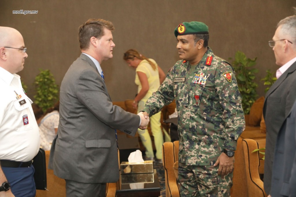 US Assistant Secretary of Defense visits Maldives