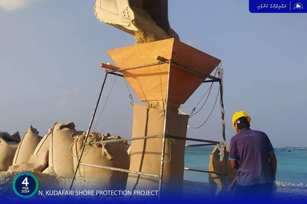 N. Kudafari Shore Protection Project well underway: MTCC