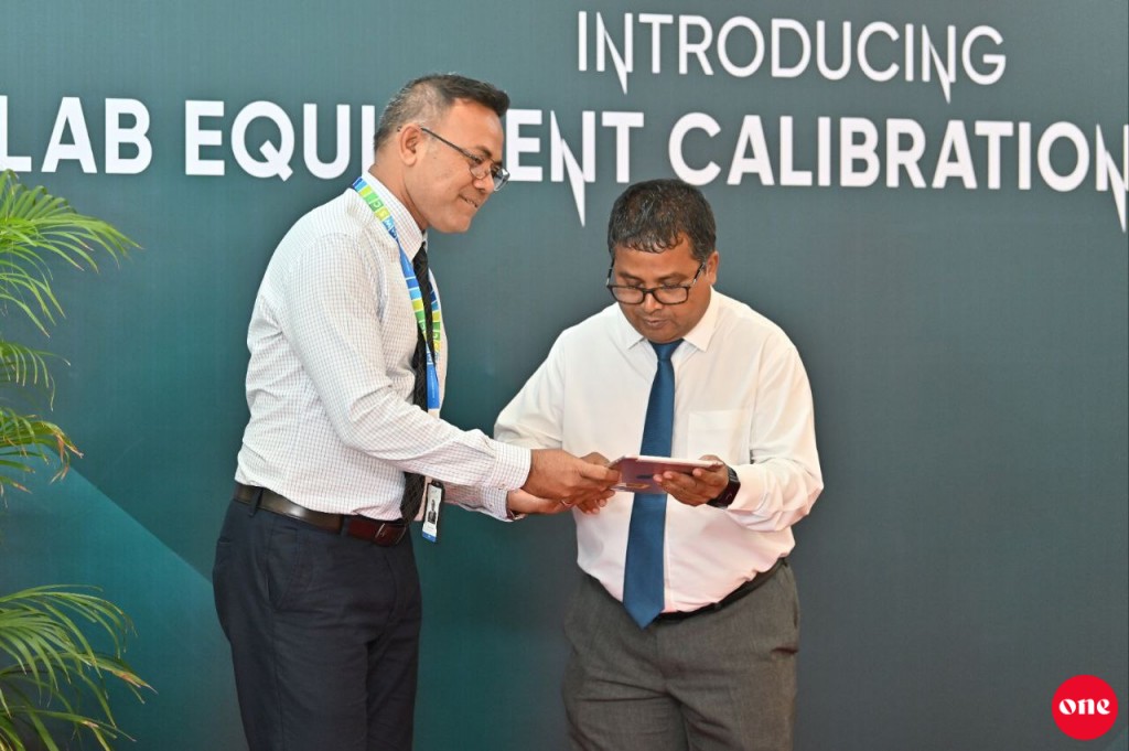 Lab equipment calibration ge hidhumaiy MWSC in fashaifi