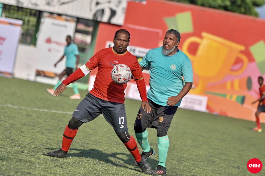 Veterans league: Da Grande balikoh, Hulhumale' veterans thashi dhifaau koffi