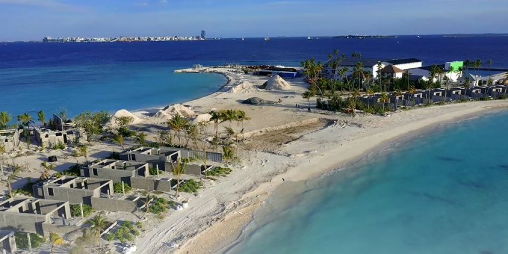 Resort hadhan China ge kunfunyakah dhin feydhoofinolhu vikkaalanee