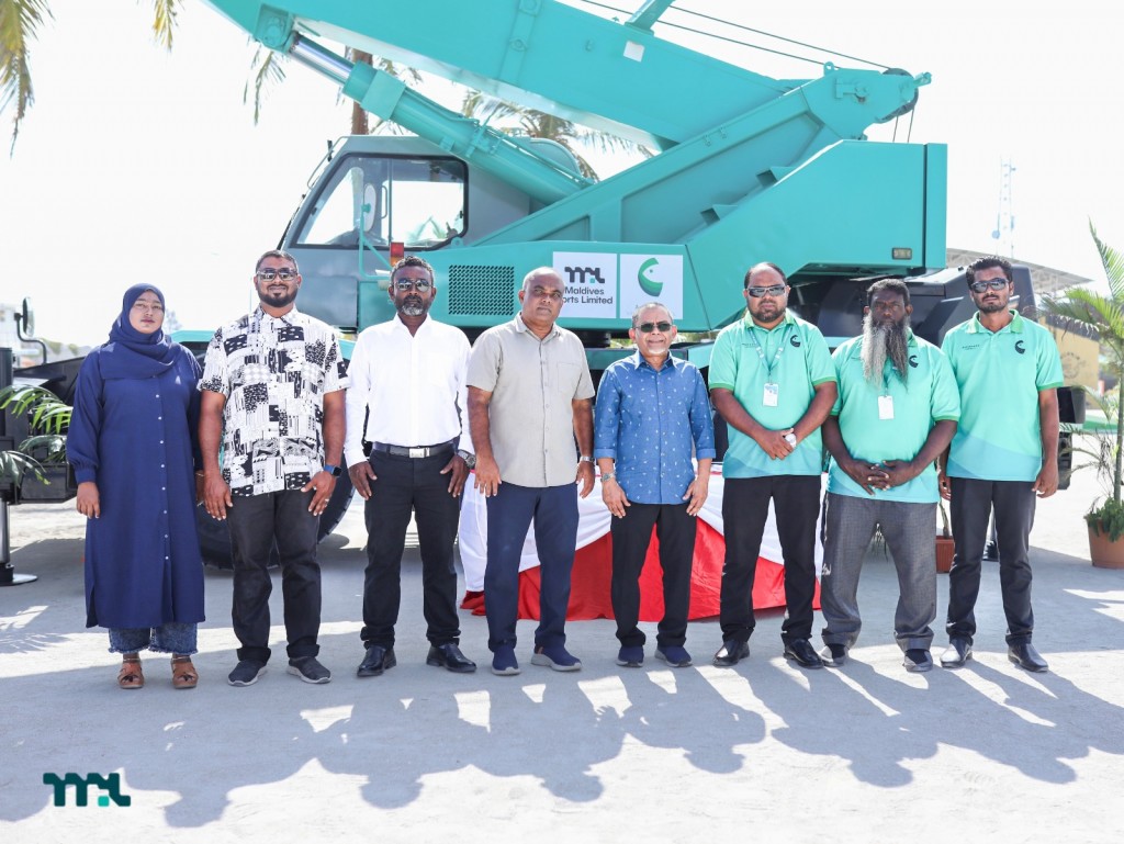 MPL in Ihavandhoo council ah crane eh hadhiyaa kohfi