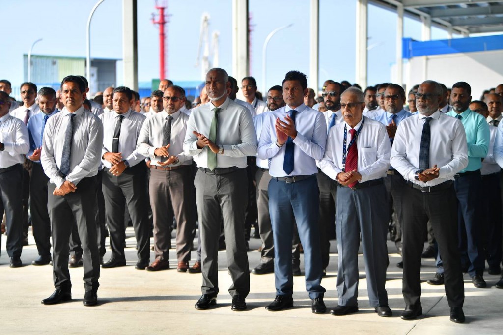 Raees Muizzu, VIA ge aa cargo terminal hulhuvvaidhevvaifi