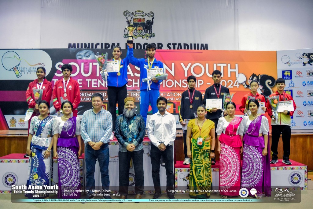 South Asia ge junior TT mubaaraathun Raajje ah 4 medal