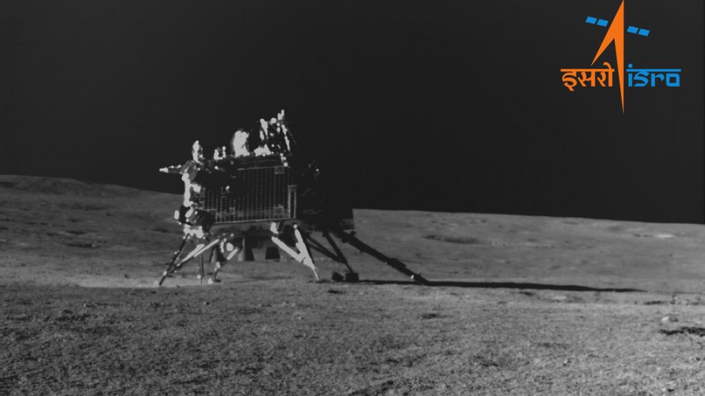 ''Chandrayaan-3'' ge Rover in negi  photo dhakkaalaifi