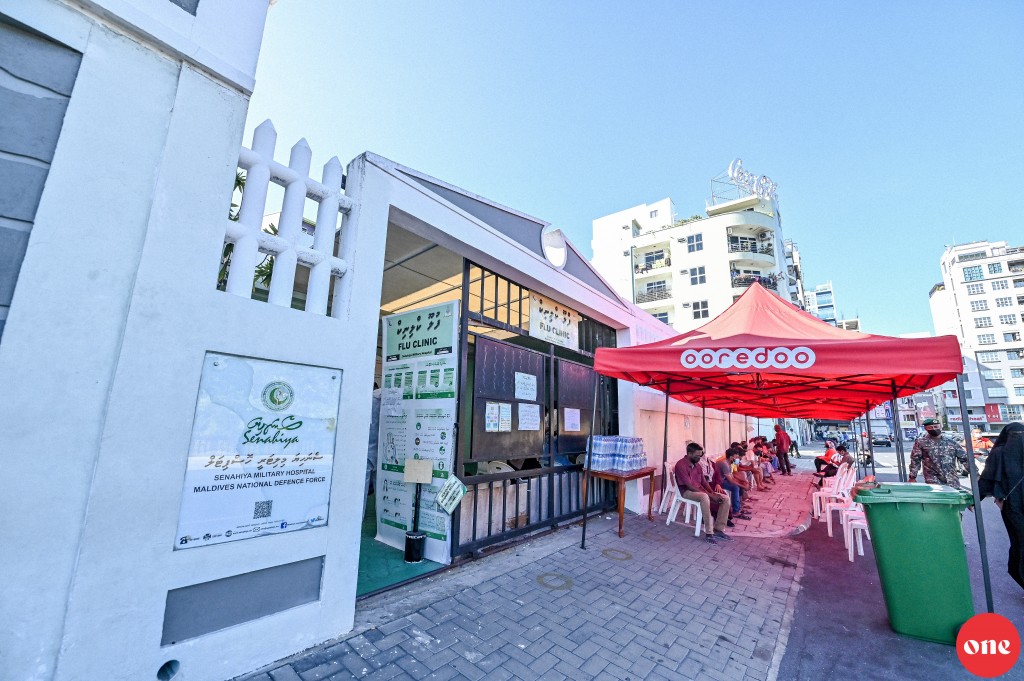 Vaccine centre thakaai flu clinic thakun hidhumaiy dhey vaguthah badhaluthakeh