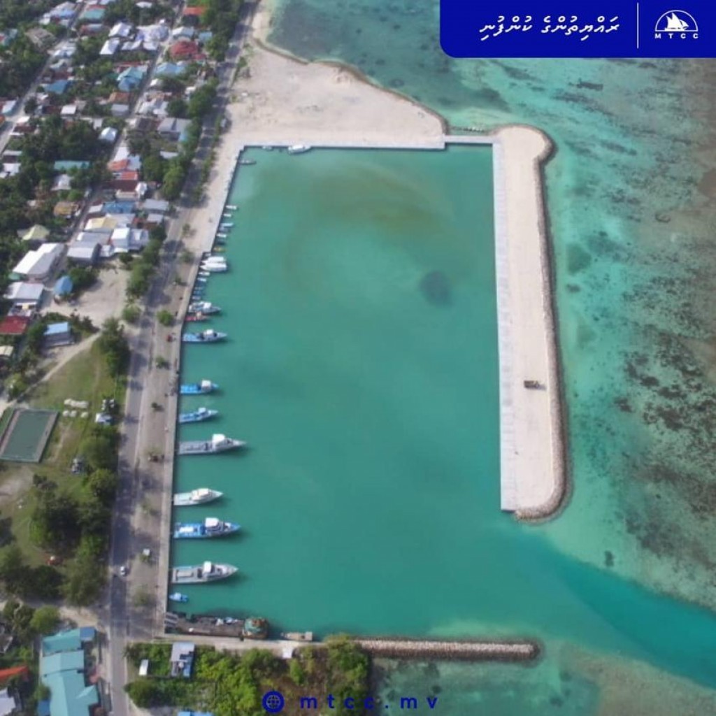MTCC completes outer sea wall of Maradhoo harbor project