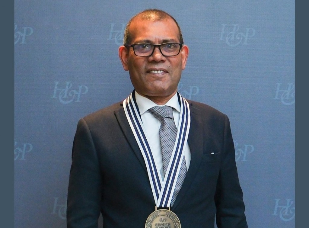Nasheed ah Global Citizenship award libivadaigenfi