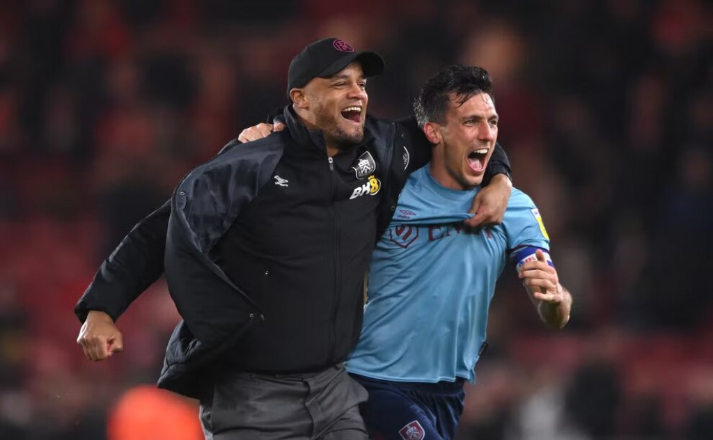 Kompany ge coach kamugai Burnely Premier league ah
