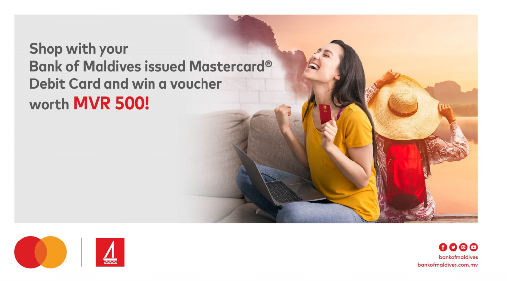 Mastercard in viyafaari koggen inaamu hoadhumuge furusatheh