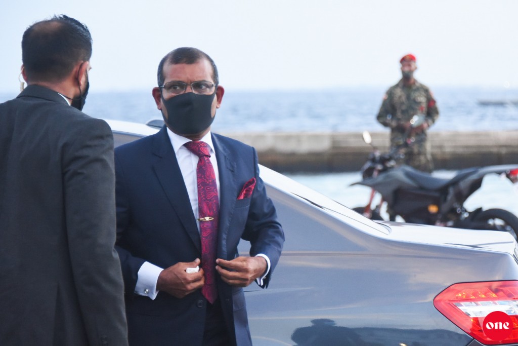 Raees Nasheed gaumee dhuvahuge thahuniyaa vidhaalhuvee, Boduthakurufaanaa beheu liyumakun!