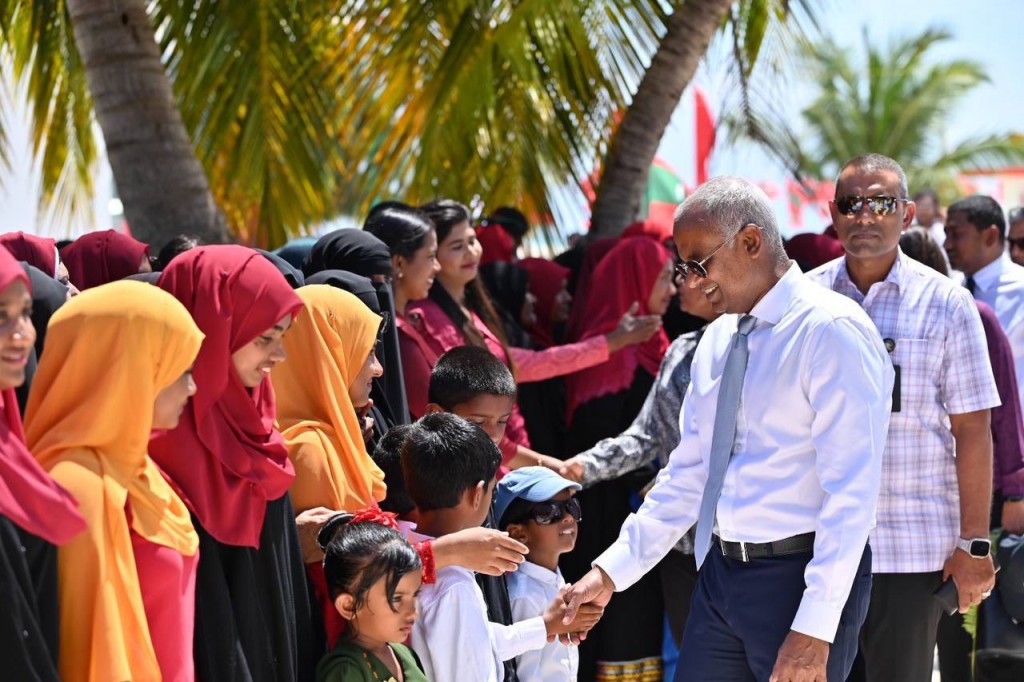 Raees Solih Hirilandhoo ah vadaigenfi, hoonu maruhabaa eh