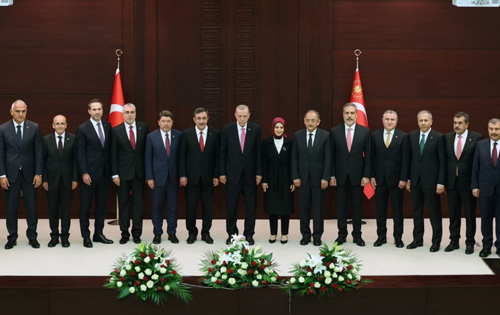 Turkey’s President Erdogan announces new cabinet