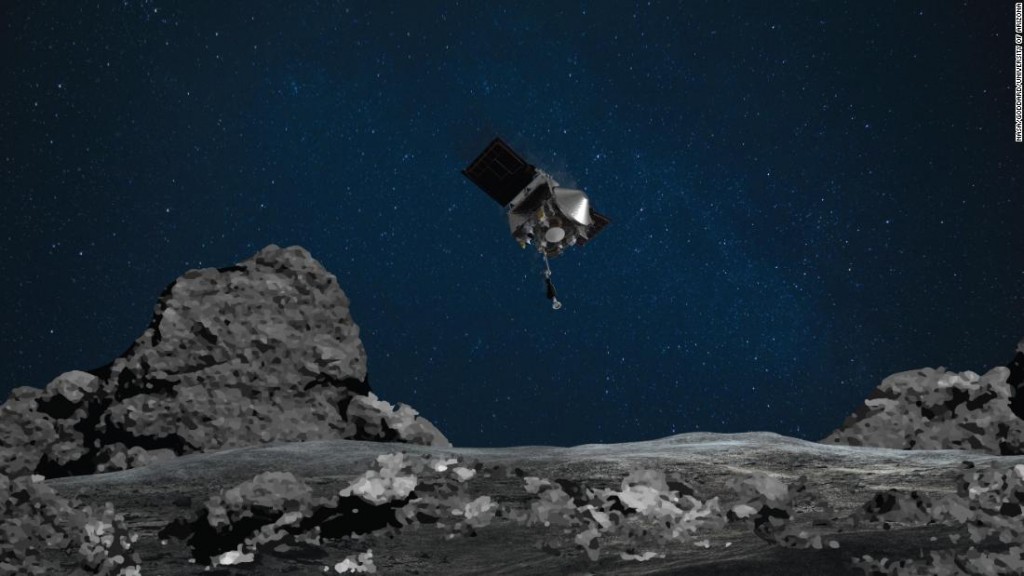 NASA ge javvee ulhandhu kaamiyaabu kamaaeku Asteroid ''Bennu'' ah thirikohffi